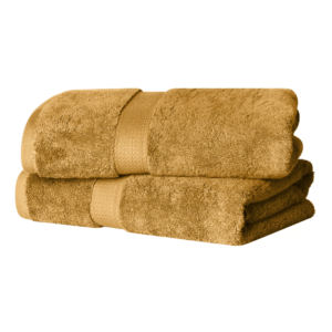 Fancy Towels Renata 2-Piece Egyptian Cotton Bath Towel Set - 800 GSM Heavyweight 30" x 55" Luxury Towels